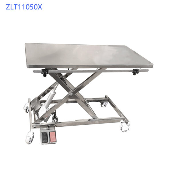 X-frame veterinary electric lifting examination table