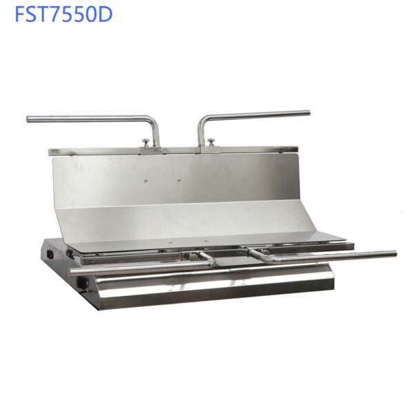 Motorized flip table for changing positions