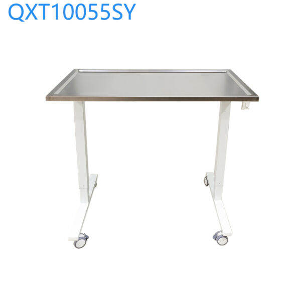 Manually rotate lifting instrument table/ Bridge table