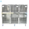 6 door cages assembly, Stainless Steel – A-style