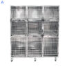 9 door cages assembly, Stainless Steel – A-style