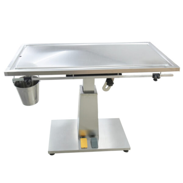 Single column lifting  flat top  surgery table Electric single column veterinary surgery table