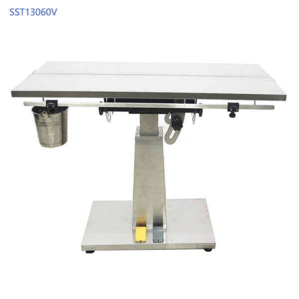 Electric single column v-top veterinary surgery table